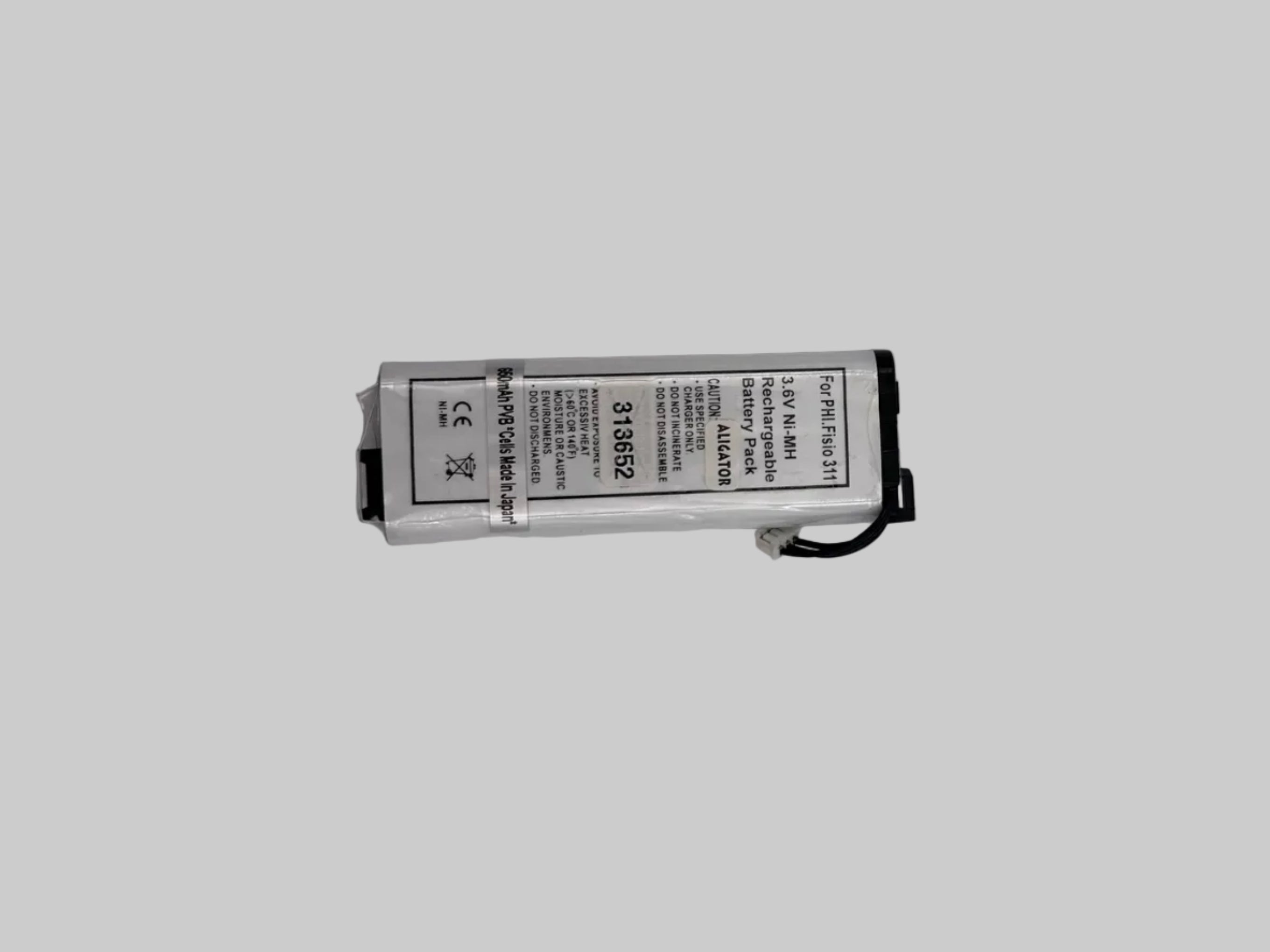 Batterie PHILIPS FISIO 311 NI-MH 650 mAh AAP