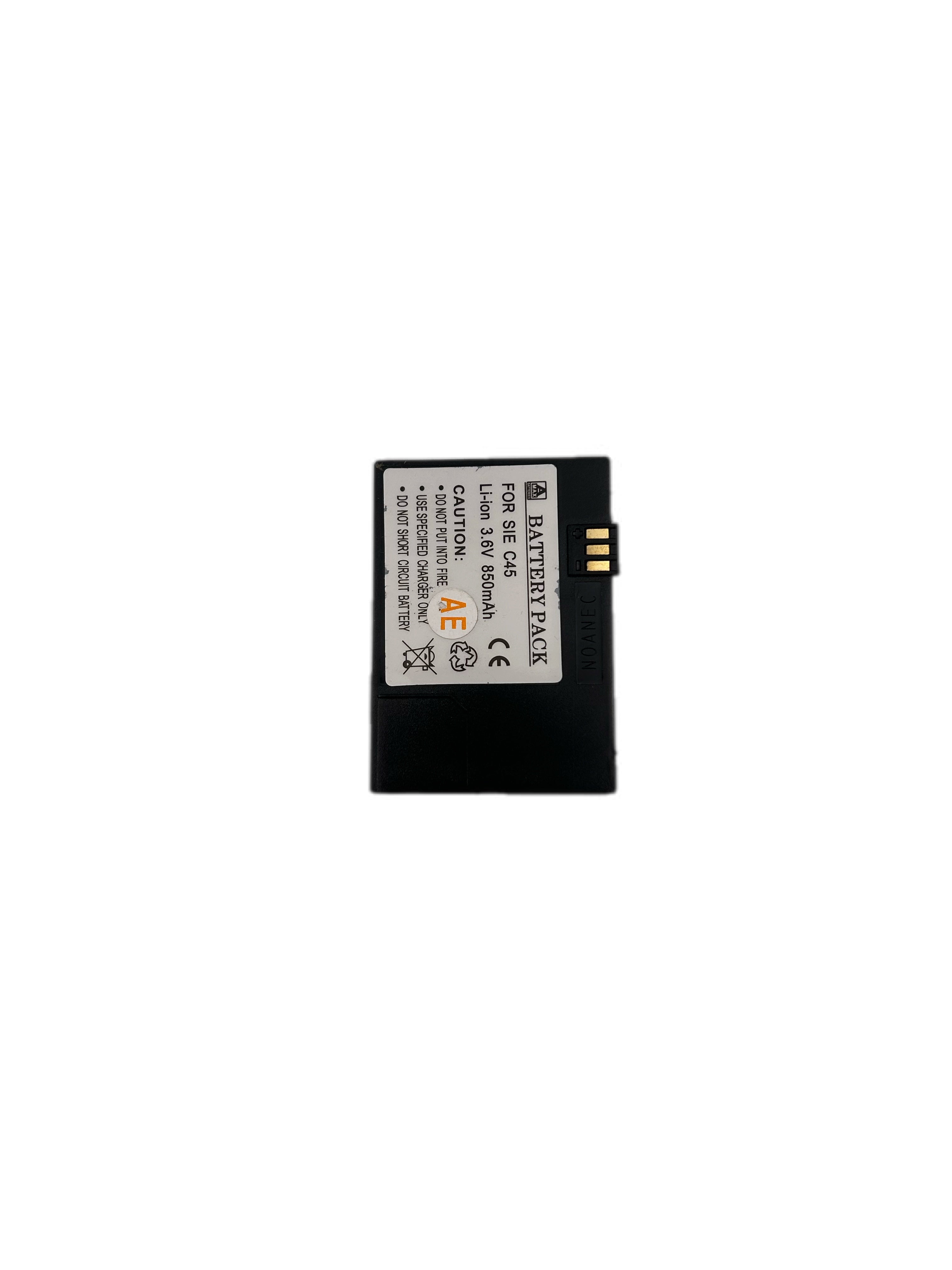 SIEMENS C45 A M MT50 LI-ION 850mAh