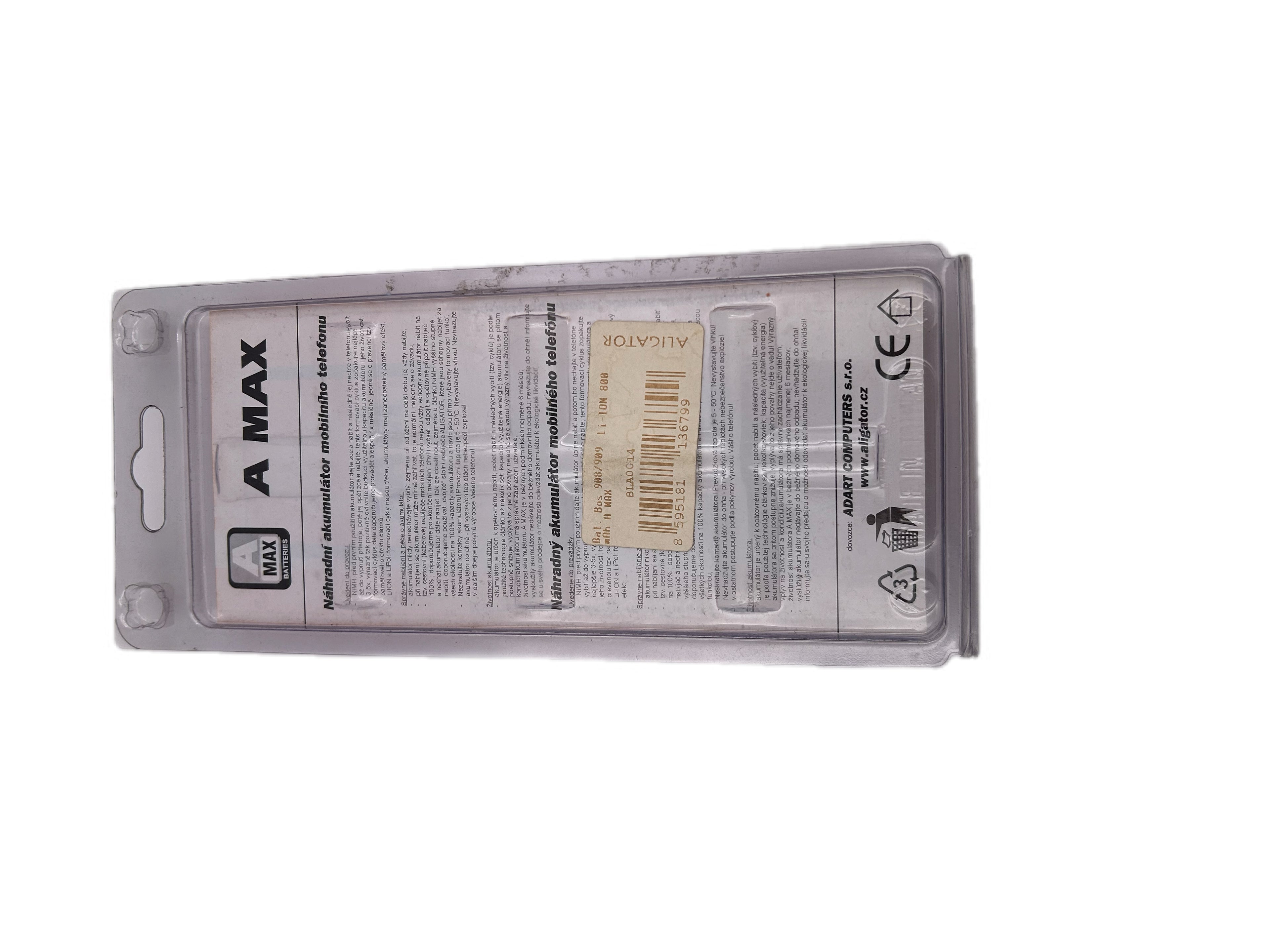 baterie Bosch 908 909 li-ion 800mAh