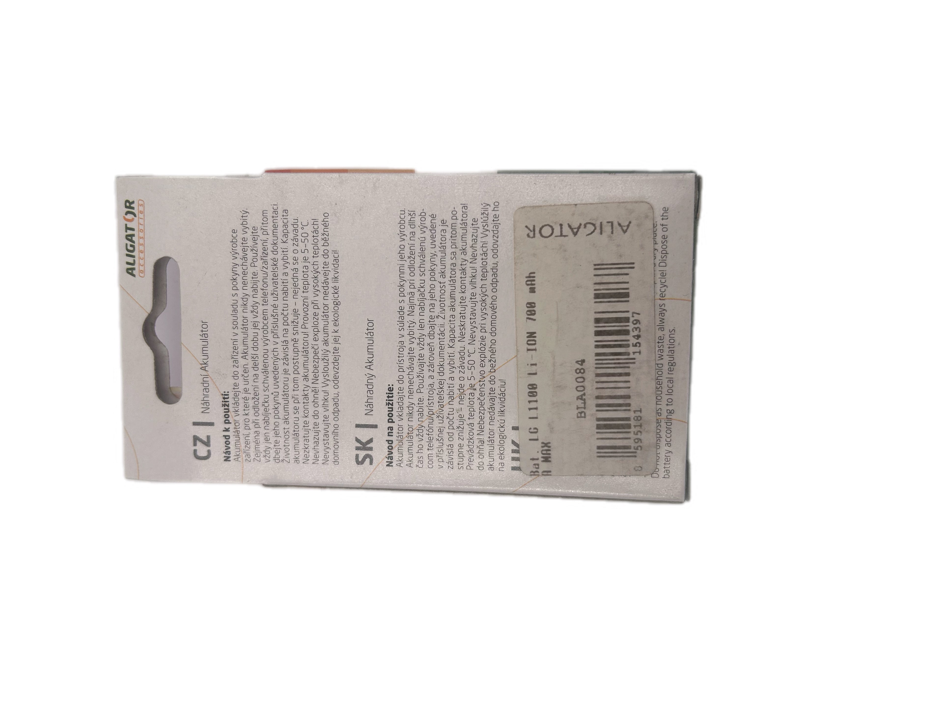 LG L1100 LI-ION 700mAh