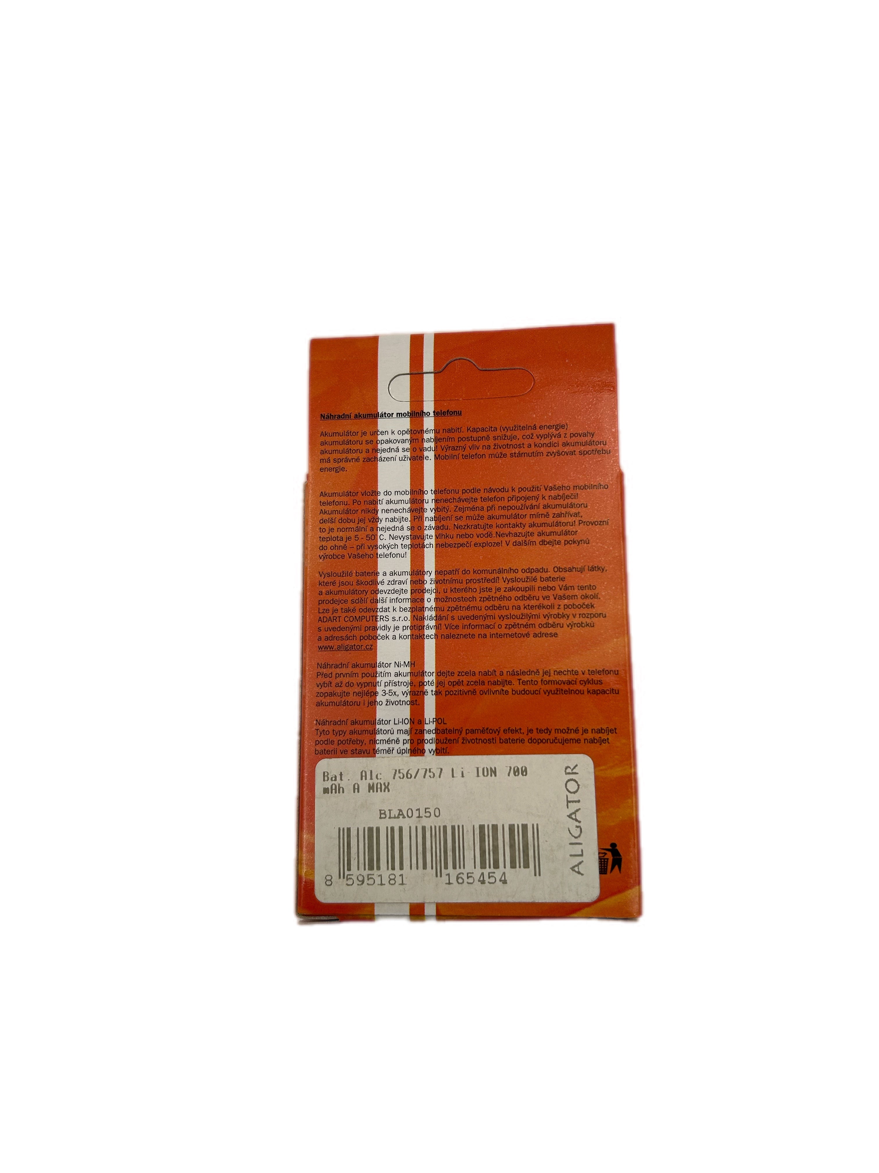 ALCATEL 756 757 LI-ION 700mAh