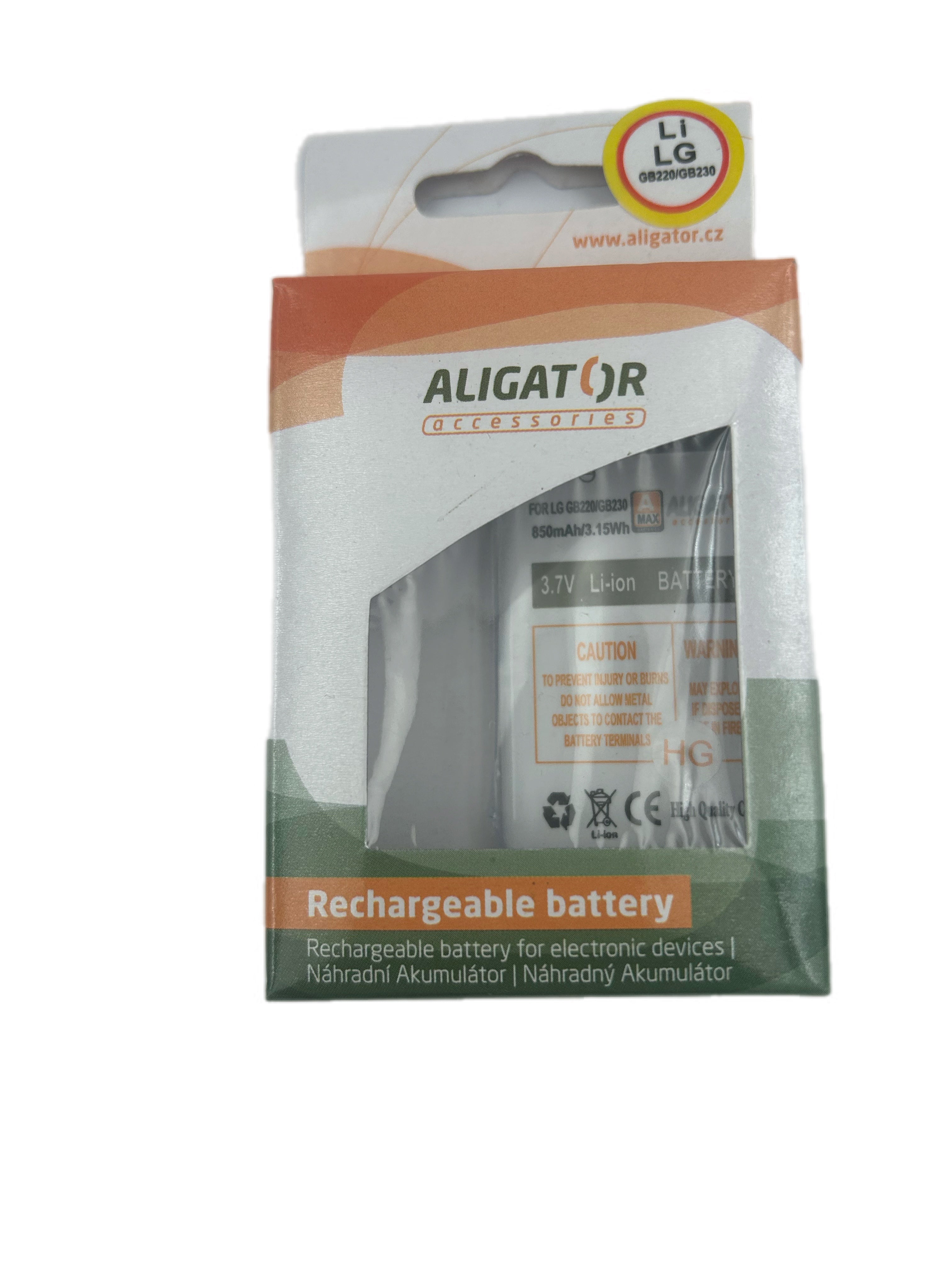 LG GB220 GB230 LI-ION 850mAh