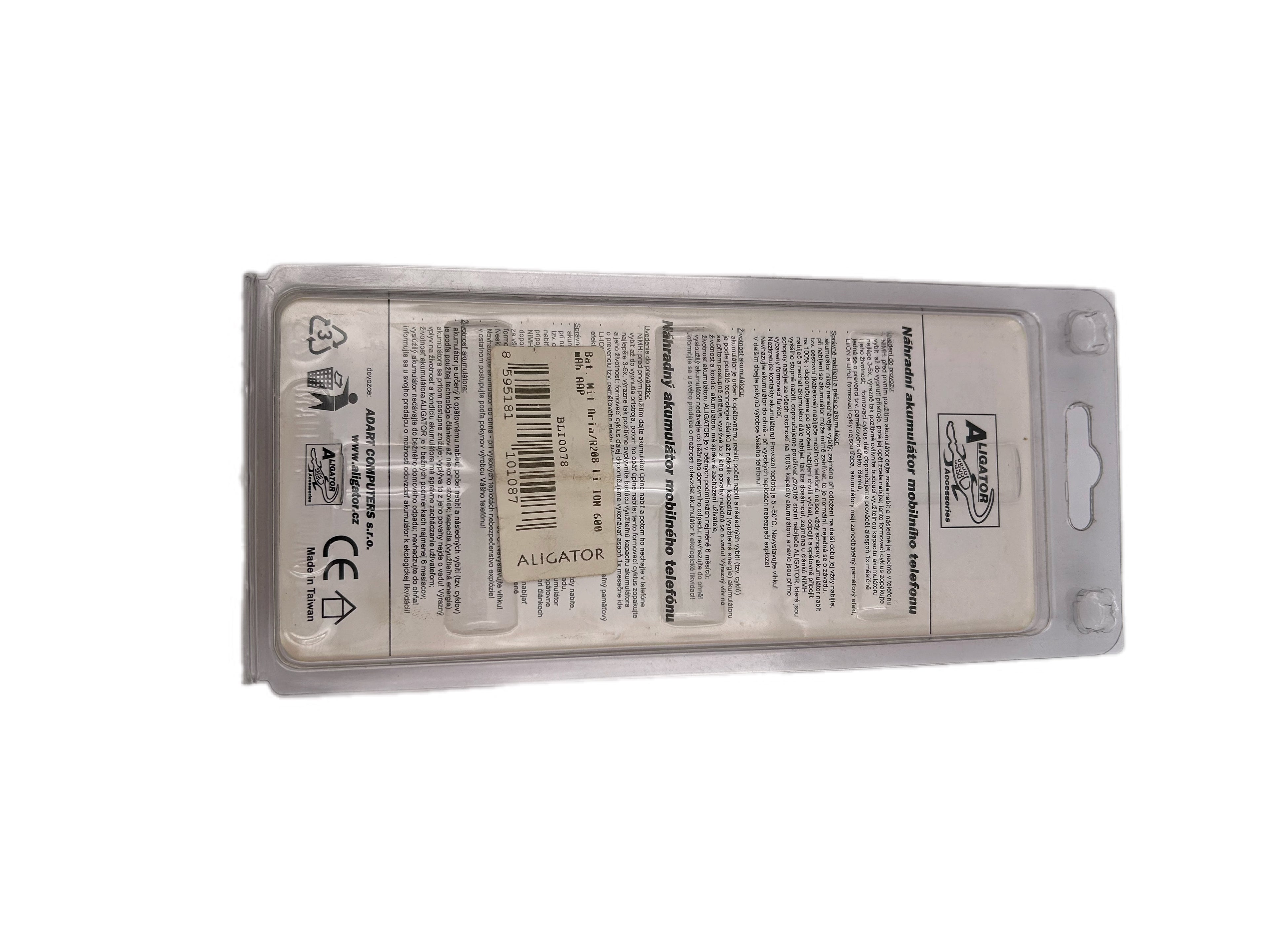 baterie MITSUBISHI ARIA / R208   LI-ION 600mAh AAP