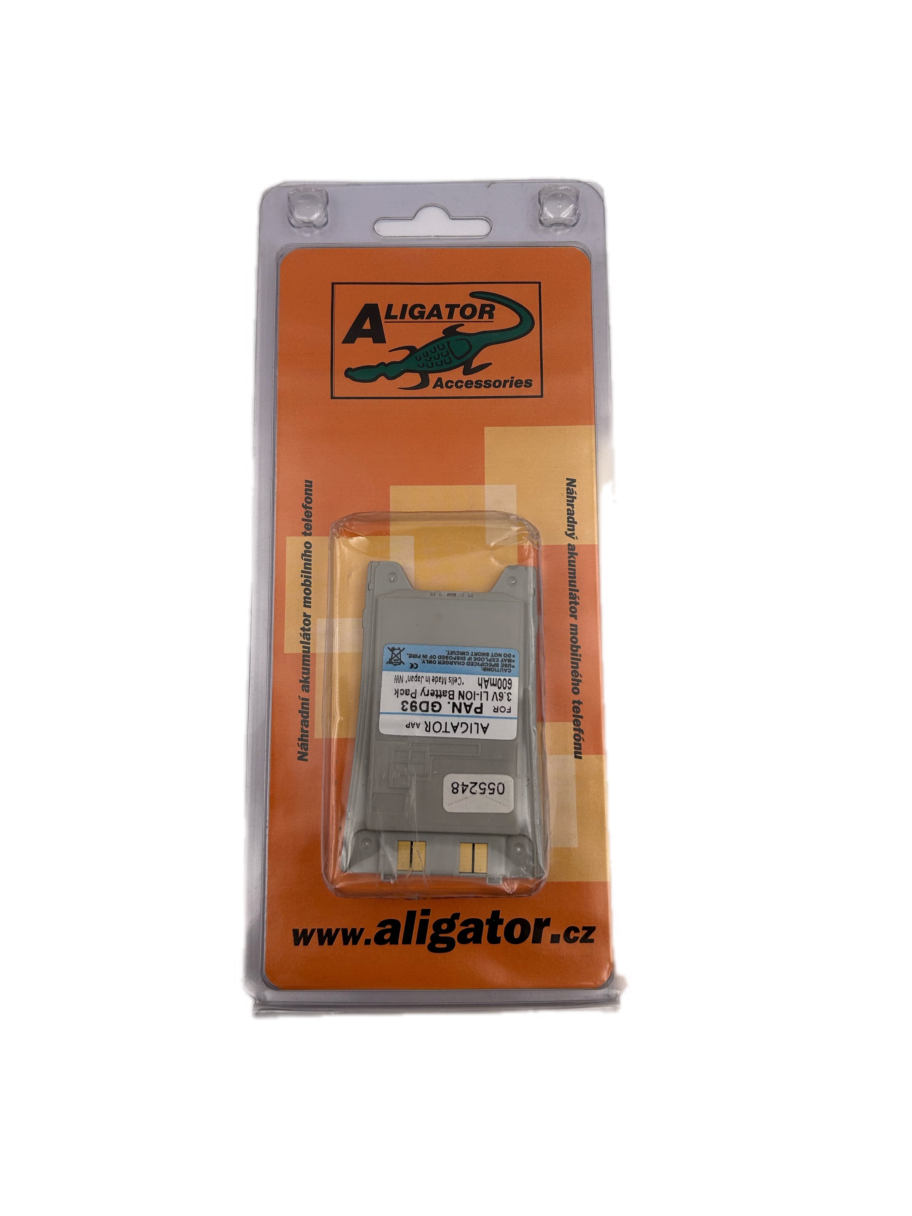 Akku PANASONIC GD93 LI-ION 600mAh AAP