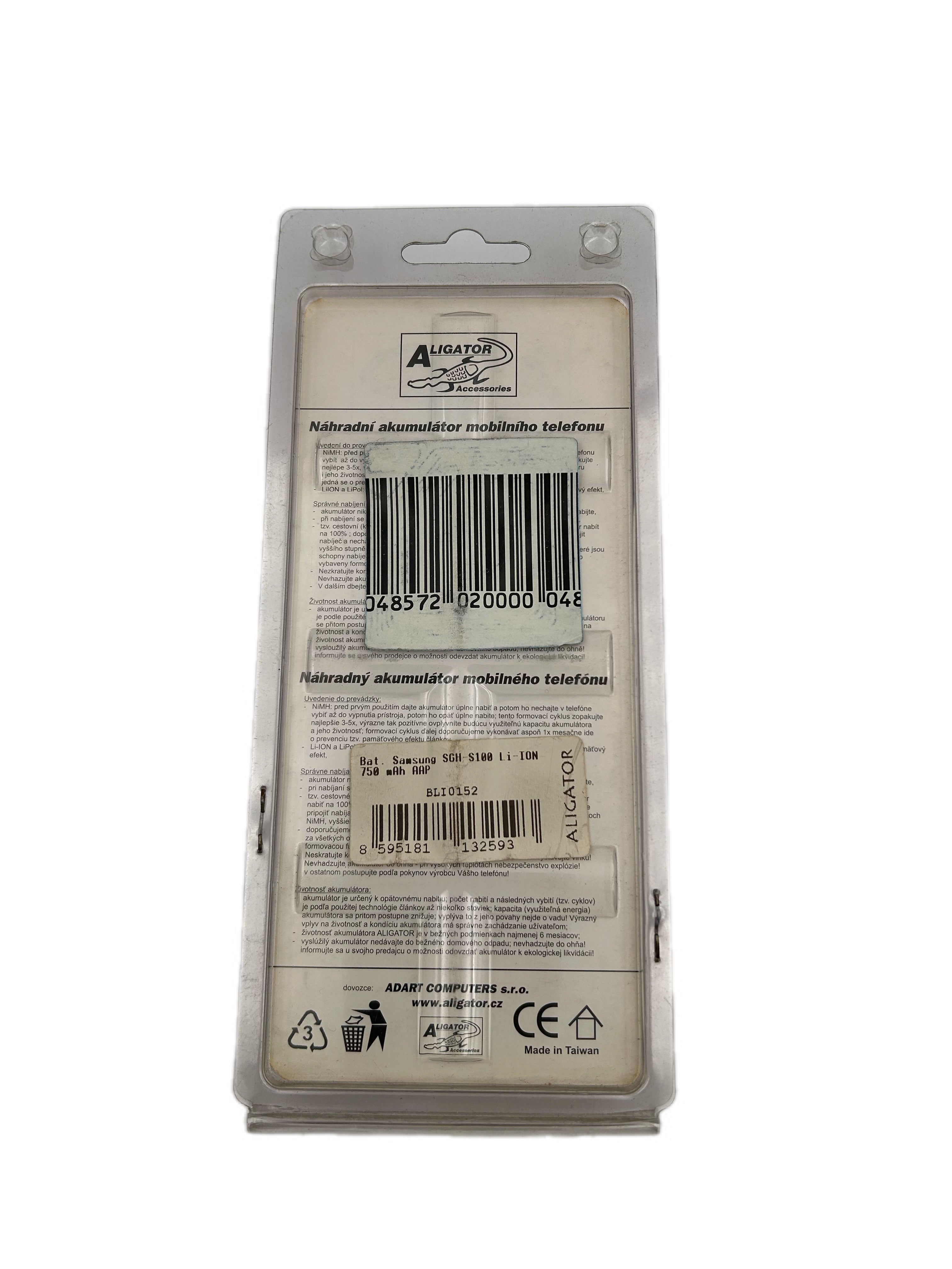 Akku Samsung SGH-S100 LI-ION 750mAh AAP