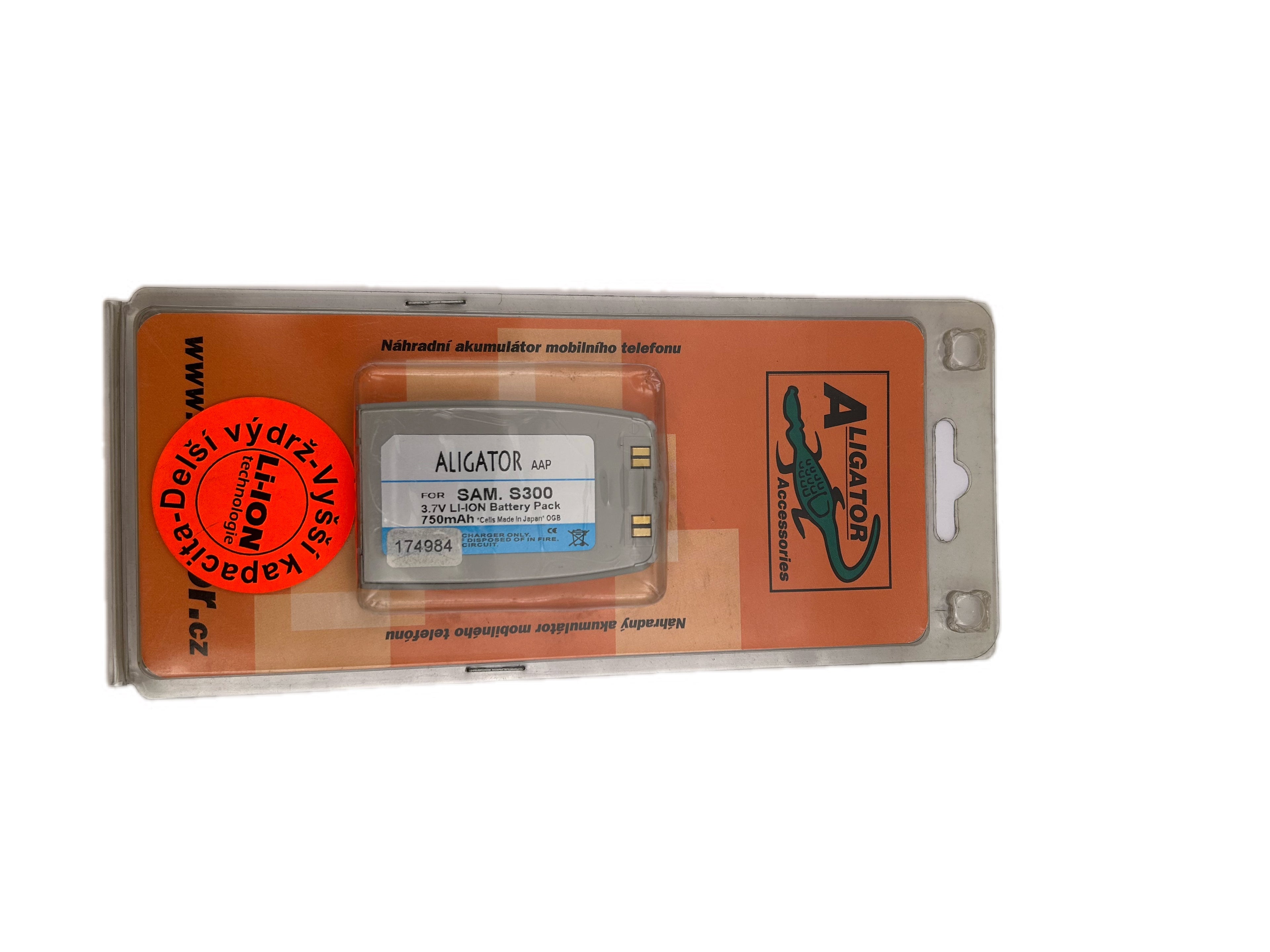 Akku Samsung S300 LI-ION 750mAh AAP