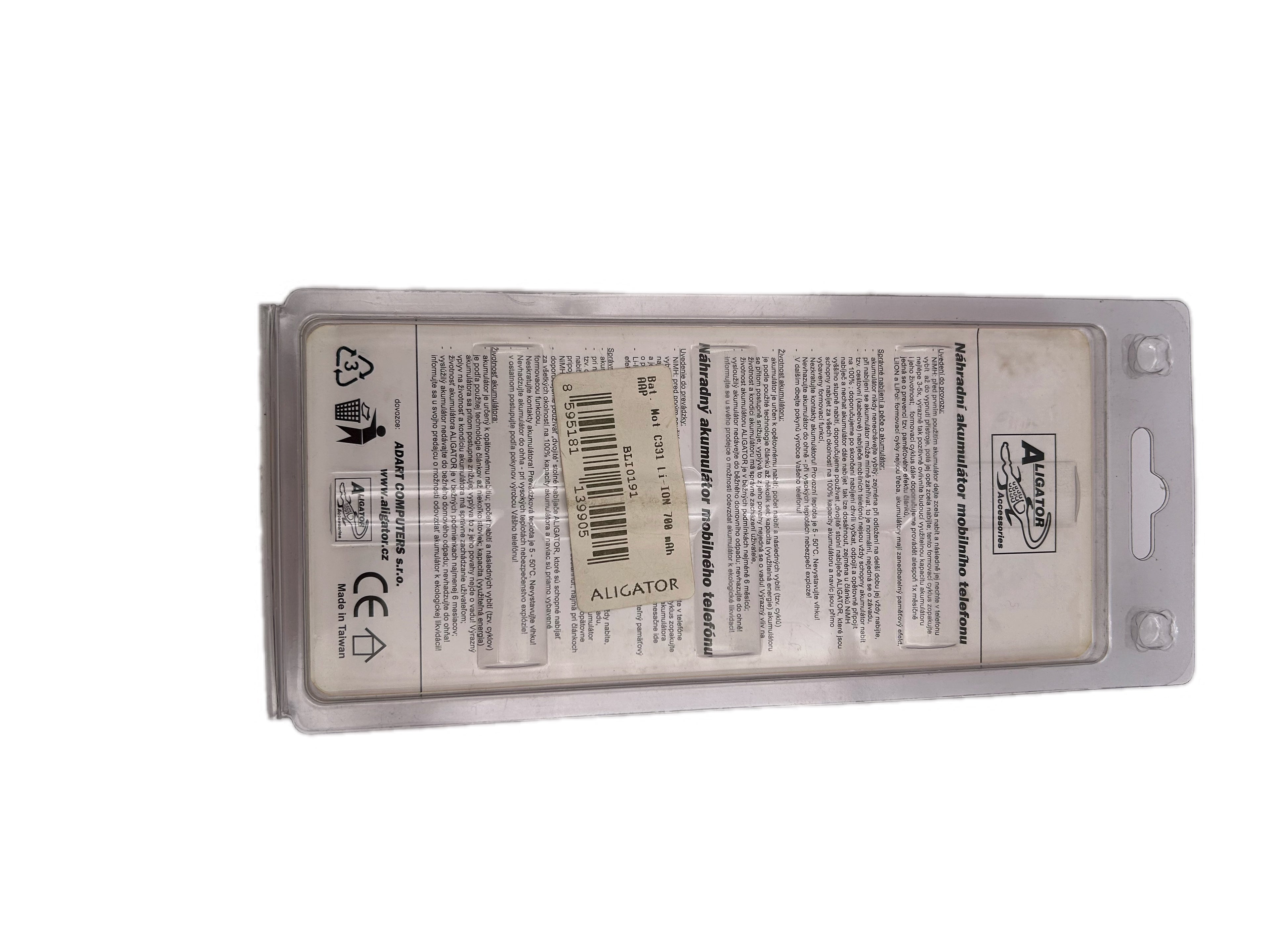 baterie Motorola C331  LI-ION 700mAh AAP