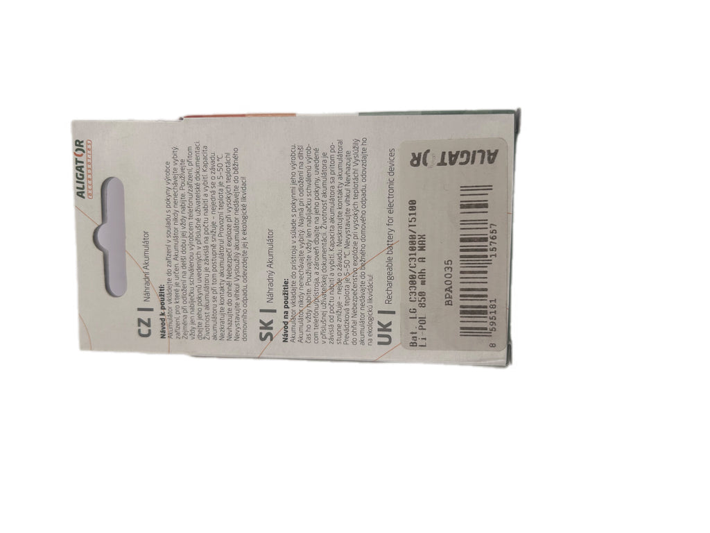 LG C3300 C3100 T5100 LI-POL 850mAh