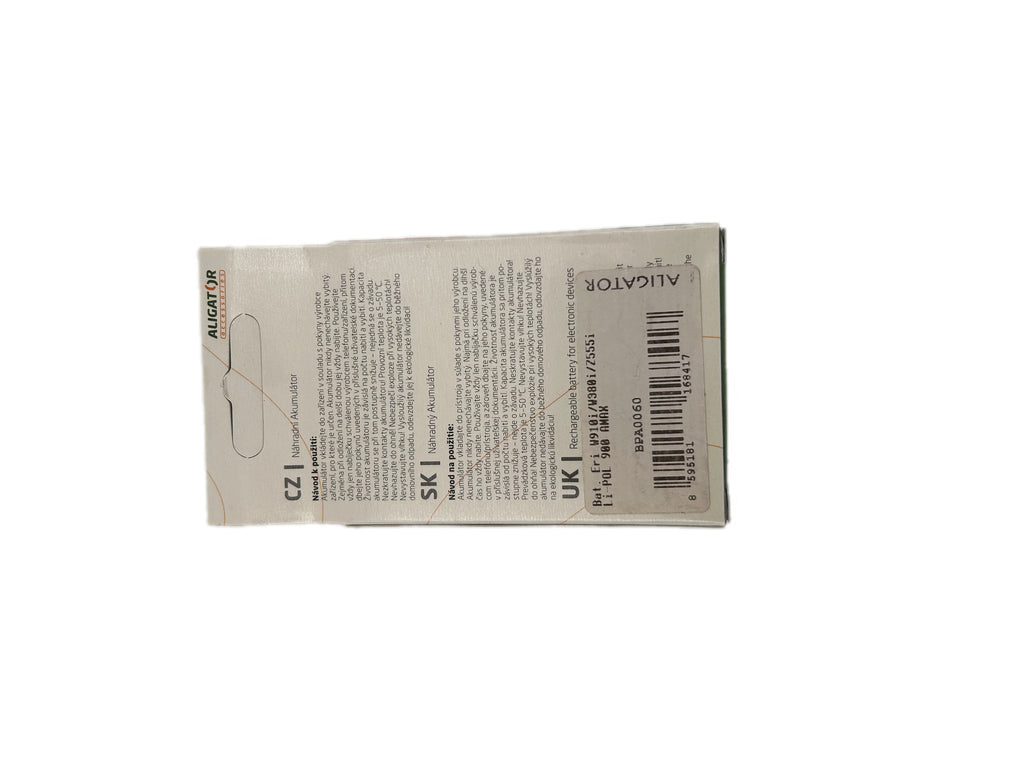 SONY ERICSSON W910 W380 Z555 LI-POL 900mAh